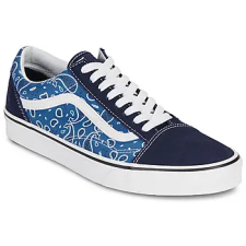 Vans Rövid szárú edzőcipők Old skool NVY -  PAISLEY NAVY Kék 46 női cipő
