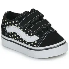 Vans Rövid szárú edzőcipők Old Skool V FLORAL Fekete 24 gyerek cipő
