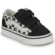 Vans Rövid szárú edzőcipők Old Skool V GEO CHECK BLACK Fekete 21