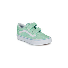 Vans Rövid szárú edzőcipők UY Old Skool V GLITTER PASTEL BLUE Zöld 32 gyerek cipő