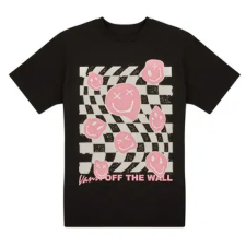 Vans Rövid ujjú pólók TWISTED JOY SS Fekete 8 / 10 Jahre gyerek póló