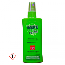 VAPE Vape Derm Herbál szúnyog-kullancsriasztó pumpás 100 ml tisztító- és takarítószer, higiénia