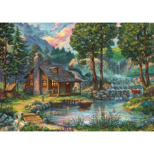 Varázslatos Házikó Puzzle 1000 Darabos puzzle, kirakós