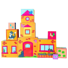 Varázslatos Kockák Házikó puzzle, kirakós