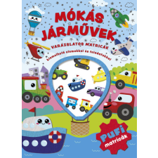  - Varázslatos matricák - Mókás járművek egyéb könyv