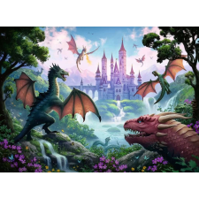 Varázslatos Sárkány XXL Puzzle puzzle, kirakós