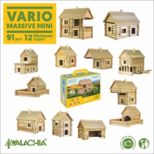 Vario fa építőkészlet 91 darabos barkácsolás, építés