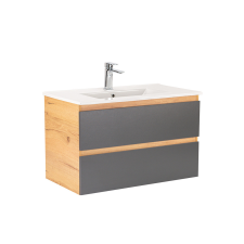  Vario Forte 80 alsó szekrény mosdóval fürdőszoba bútor