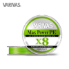  Varivas Max Power PE X8 Lime Green Fluo 150m #1,5 0,205mm 28,6lbs fonott zsinór
