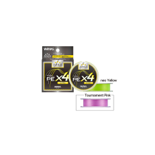 Varivas SUPER TROUT AREA PE X4 NEO YELLOW #0.175 75m 5lb horgászzsinór