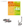  Varivas Super Trout Area Tournament Canvas #8,6 Fast Hooking Special horog 15 db/csg