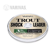  Varivas Trout Shockleader Fluorocarbon 30m 0,128mm 2,5lbs előkezsinór horgászzsinór