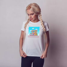 Városi Házikó - Női Póló ajándéktárgy