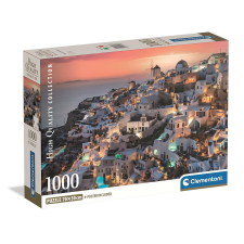 Városok Görögország Santorini 1000 db-os Compact puzzle Clementoni puzzle, kirakós
