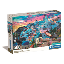 Városok Görögország View 500 db-os puzzle Clementoni puzzle, kirakós