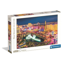 Városok Las Vegas 6000 db-os puzzle Clementoni puzzle, kirakós