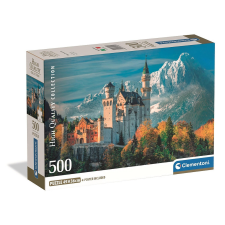 Városok Németország Neuschwantein 500 db-os Compact puzzle Clementoni puzzle, kirakós
