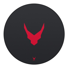 VARR gamer szőnyeg, szék alá, kör alakú, fekete (VGFMB01) forgószék