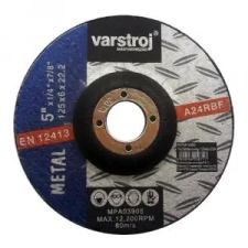 Varstroj fém tisztítókorong 125x6mm csiszolókorong és vágókorong