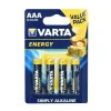 Varta 4103 - 4 db Alkáli elem ENERGY AAA 1,5V
