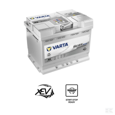 Varta Akkumulátor 12 V 60 Ah 680 A AGM Silver Dynamic autóalkatrész