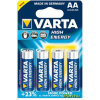 Varta Alkáli elem AA/LR6 1.5 V High Energy (4db/csomag) /4906/