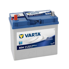 Varta Blue - 12v 45ah - autó akkumulátor - bal+ *ázsia, vastag sarus autó akkumulátor