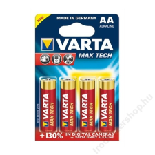 Varta Elem, AA ceruza, 4 db, VARTA MaxTech (VEMTAA4) ceruzaelem
