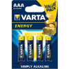 Varta Elem, AAA mikro, 4 db, VARTA "Energy"
