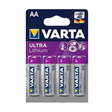 Varta Elem mikro VARTA `Ultra Líthium` AA 4-es elemlámpa