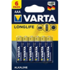 Varta Longlife alkáli elem AAA 6db (4103101416) (V4103101416)