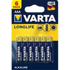 Varta Longlife alkáli elem AAA 6db (4103101416) (V4103101416) ceruzaelem