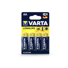 Varta Longlife Alkaline AA ceruza elem - 4 db/csomag (VR0016) egyéb motorkerékpár alkatrész