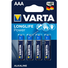 Varta Longlife Power / High Energy Alkaline alkáli elem típus Micro 4db/csom. ceruzaelem