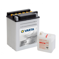 Varta Powersports Freshpack 12V 14Ah jobb+ - YB14-B2 motor motorkerékpár akkumulátor akku 514014014 autó akkumulátor