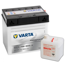 Varta Powersports Freshpack 12V 25Ah jobb+ - 52515 / Y60-N24L-A motor motorkerékpár akkumulátor akku 525015022 autó akkumulátor