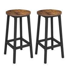 Vasagle Bárszék, erős acélvázas konyhaszékek 2 db-os készlet | VASAGLE bútor