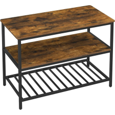 Vasagle Konyhai polc, konyhasziget polcokkal, rusztikus barna 120x60x90cm bútor