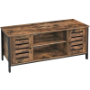 Vasagle TV szekrény, TV állvány tárolóval 110 x 40 x 50 cm rusztikus barna