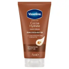 Vaseline Cocoa Radiant hidratáló kézkrém kakaóvajjal, 75 ml kézápolás