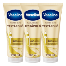 Vaseline Flawless Glow szérumos Testápoló 3x200ml kozmetikai ajándékcsomag
