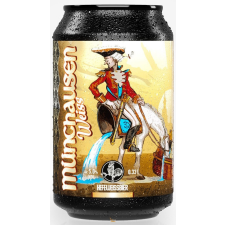  Vaskakas Sörfőzde Münchausen Weiss búzasör (0,33L) (5 %) sör