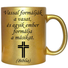 Vassal formálják a vasat – Bögre, változtatható felirattal, exkluzív színekben bögrék, csészék
