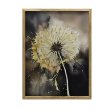 VÁSZON FESTMÉNY ARANY PITIPING KERET NÉLKÜL 70x100 CM PREMIUM VÁSZON grafika, keretezett kép