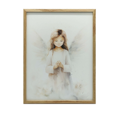  VÁSZON FESTMÉNY HOLY WINGS PREMIUM VÁSZON KERET NÉLKÜL 70x100 grafika, keretezett kép