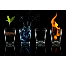  Vászon festmény, MÉDIA, A Föld elemei 2, 105 x 70 cm grafika, keretezett kép