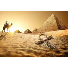  Vászon festmény, MÉDIA, Piramida3, 105 x 70 cm grafika, keretezett kép