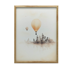 VÁSZON FESTMÉNY TÜNDÉREPÜLÉS VÁSZON PREMIUM KERET NÉLKÜL 70x100 CM grafika, keretezett kép