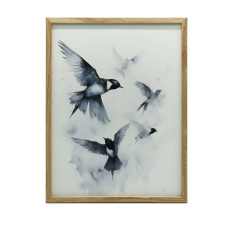 VÁSZON KÉP BÉKE REPÜLÉSBEN KERET NÉLKÜLI 70x100 CM PREMIUM VÁSZON grafika, keretezett kép