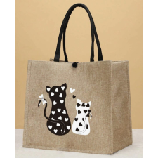  Vászon kézitáska - Cicapár sütés és főzés